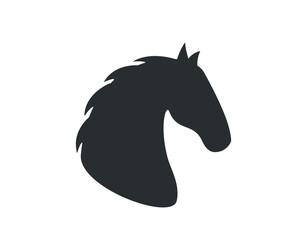 Horse icon. Horse head vector illustration. Horse logo vector design.  Horse head vector illustration. 