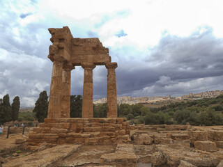 Valley of the Temples in Agrigento Italy