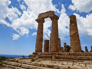 Fototapeta premium Valley of the Temples in Agrigento Italy