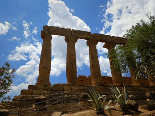 Valley of the Temples in Agrigento Italy