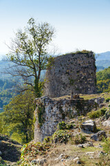 Ruin of Anacopia fortress, New Athos, Gudauta raion, Abkhazia