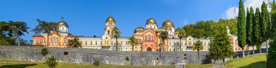New Athos monastery, famous landmark, Abkhazia