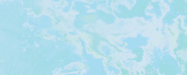 Ocean Dirty Pattern. Sea Artistic Texture. Blue