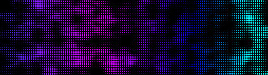 Gradient halftone. Abstract gradient background of black dots. Vector illustration.