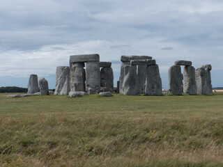Naklejka premium Stonehenge, ancient monument in England