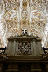 Cordoba, Spain - September 02, 2015: The Mosque–Cathedral of Córdoba, the Cathedral of Our Lady of the Assumption located in spanish region of Andalusia