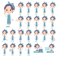 hairband apron mom_emotion