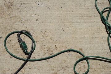 looped extension cords