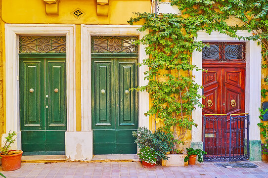 The Wooden Doors, Birgu, Malta