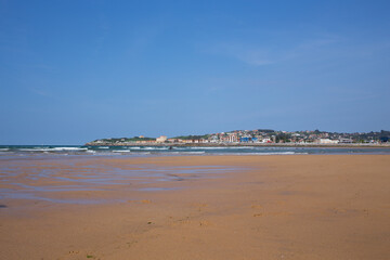 view of the beach in spain