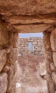 Peru, Machu Pichu, Ruins of aztec village