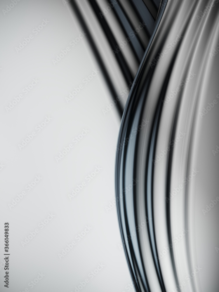Poster minimal background for soft and smooth concept. cream ripple surface background. 3d rendering illust