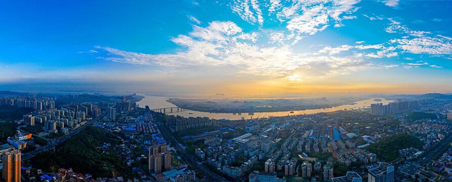Jiangmen city, guangdong province, building scenery