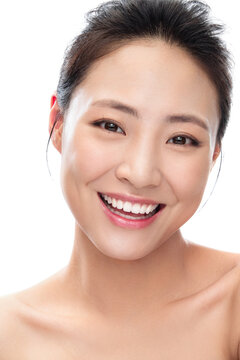 Young women wear makeup