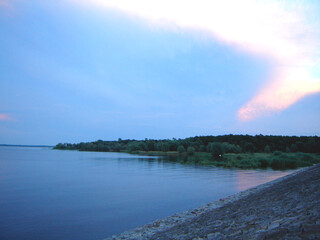 Jezioro Turawskie wieczorem  © Ami