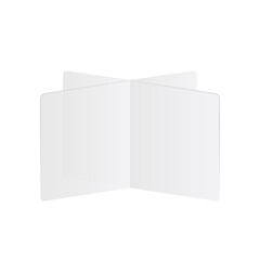 Spit Guard, Sneed Guard, Virus Protection, Infection Guard, Plastic Guard Vector Illustration Background