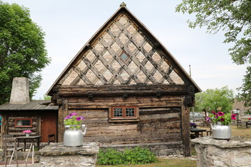 Old historic village on Gotland, Sweden