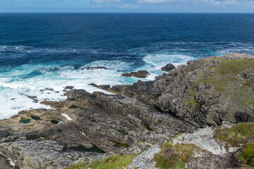 Wild Rugged Atlantic Irish Coast at Malin Head