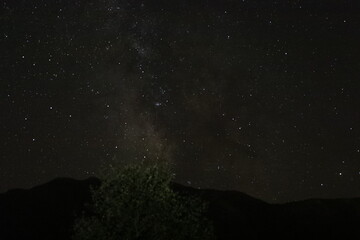 via lactea  y cometa