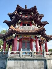 Obraz premium Pagoda in a park in Asia