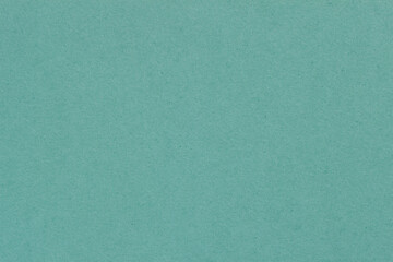 Turquoise green mint paper texture, monochrome layer, empty space, background, copy space