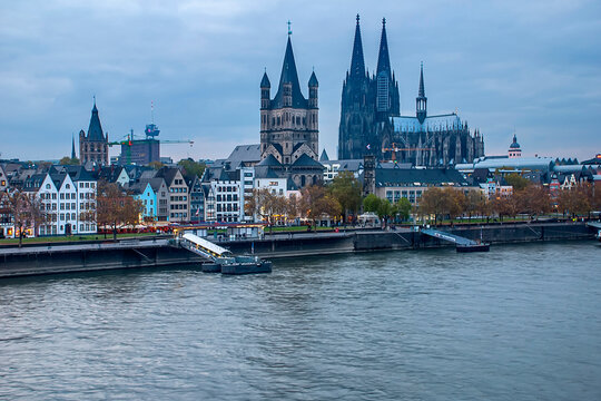  Cityscape photographed in Cologne, Germany. Picture made in 2009.