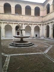 Obraz premium dettaglio, scorcio della Certosa di San Lorenzo . Padula, Salerno