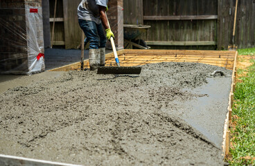concrete pour rebar