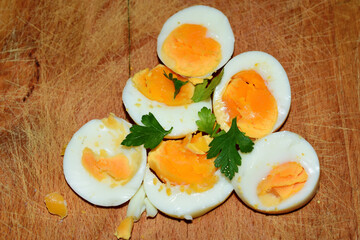 boil eggs in have