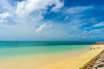 沖縄　下地島の１７エンド