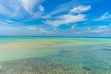 沖縄　池間島の海