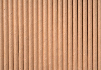 Line the entire screen with paper straws.