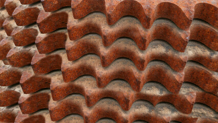 rusty metal texture background or wallpaper