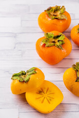 Persimmon fresh fruit from Asia