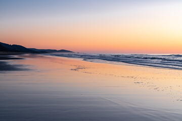 Sunset at Nehalem Beach, Manzanita, OR