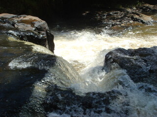 water and rocks