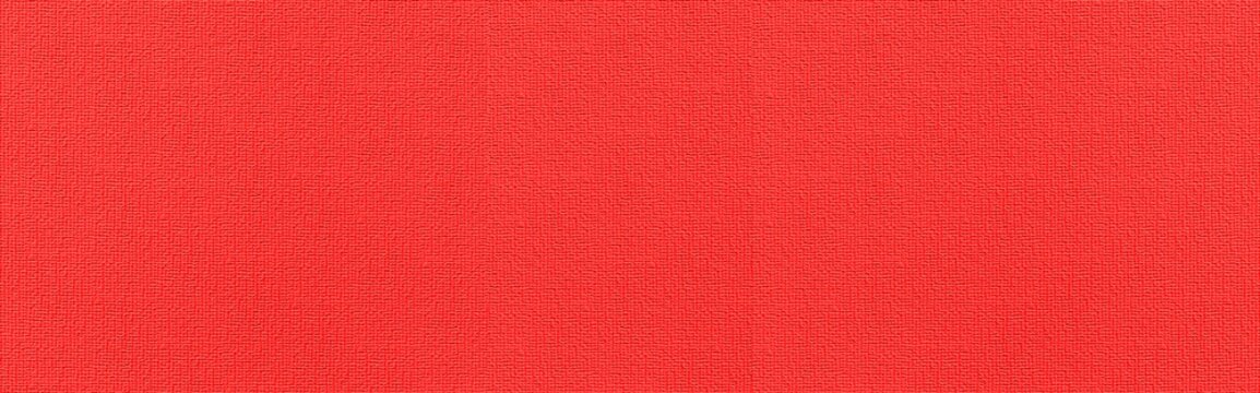 Panorama of Vintage red cloth texture and seamless background