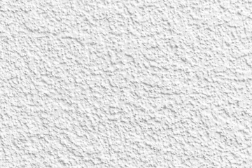 Deurstickers Beton textuur muur Witte cement muur textuur en naadloze achtergrond