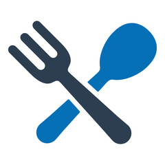 Restaurant food service icon.