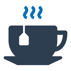 breakfast tea cup icon.