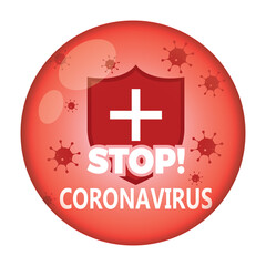 Stop coronavirus poster