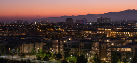 Obraz premium Los Angeles Sunset