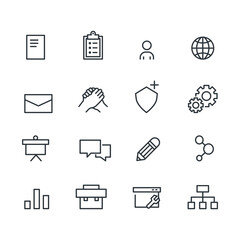 Business and Office icons set,Vector