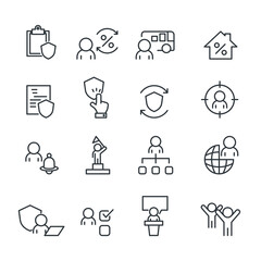 Business and Office icons set,Vector