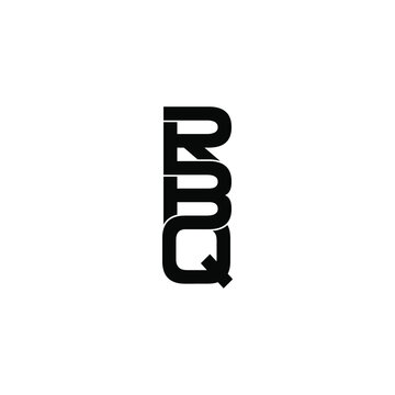 rbq letter original monogram logo design