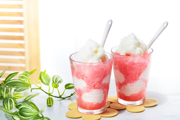 空ゼリー 夕焼けゼリー 【シャーベット状】