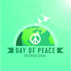  International Day Of Peace Symbol Concept
