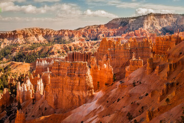 Bryce Canyon National Park, located in southwestern Utah. The park features a collection of giant...