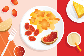 Food illustration