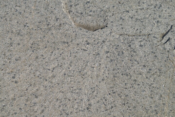 Grey Granite Rock Texture Background Close Up View of Mineral Stone. Simple Stone Surface of Natural Granite Material Background